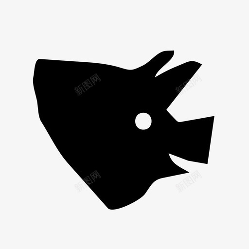 猪动物食物图标svg_新图网 https://ixintu.com 动物 头 展示块 材料 物体 猪 肉 肉填充物 项目 食物