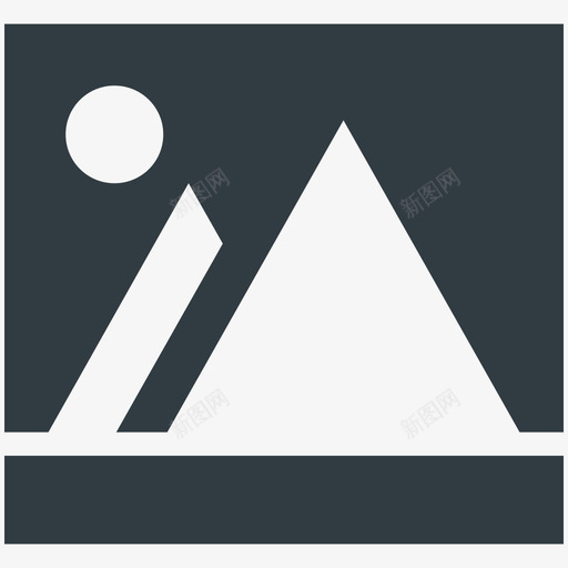 景观景观风景山图标svg_新图网 https://ixintu.com 夏季凉爽矢量图标 山 山站 景观景观 自然景观 风景