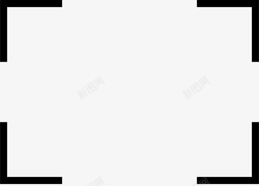全屏尺寸展开图标svg_新图网 https://ixintu.com 全屏 占位符 大 尺寸 展开 视图 视频 调整屏幕