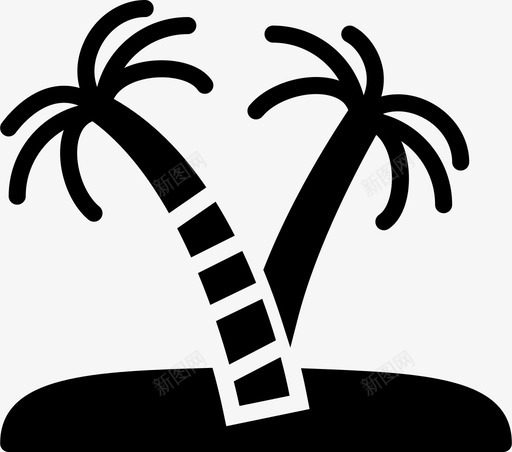 岛摘要铃声图标svg_新图网 https://ixintu.com 岛 异国情调 手掌 手机 摘要 文件 旅程 旅行 旅行固体 组织者 铃声