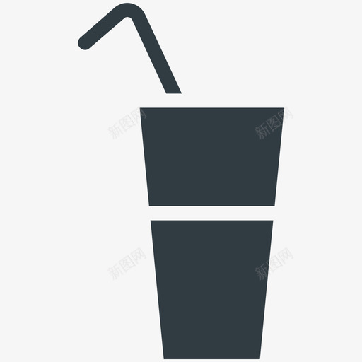 苏打水夏日凉爽标图标svg_新图网 https://ixintu.com 夏日凉爽矢量图标 苏打水