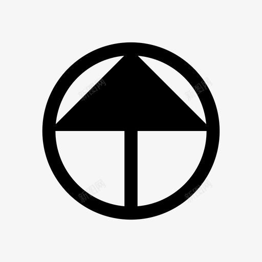 北箭头2天空简单图标svg_新图网 https://ixintu.com 北箭头2 向上 天空 建筑 建筑师符号 方向 电梯 简单 高架