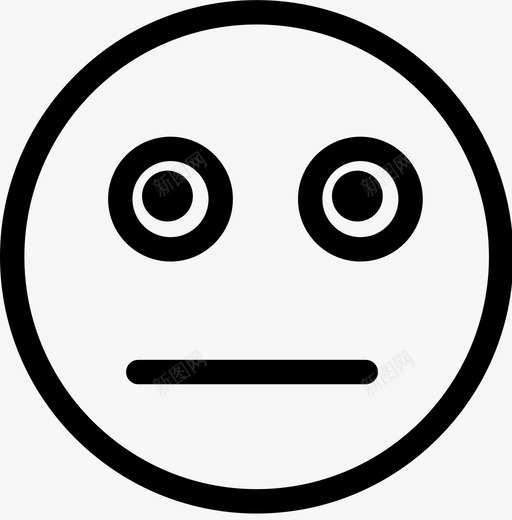 表情情绪脸图标svg_新图网 https://ixintu.com 不高兴 中性 凝视 悲伤 情绪 笑脸 脸 脸红 表情 震惊