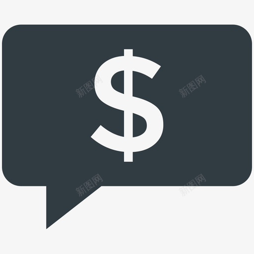 商业对话金融酷载体图标svg_新图网 https://ixintu.com 商业对话 金融酷载体图标