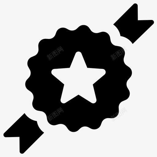 质量明星庇护所图标svg_新图网 https://ixintu.com 丝带 商业搜索引擎优化第五卷 奖励 存储 庇护所 放大镜 明星 汽车 质量 针点 高级
