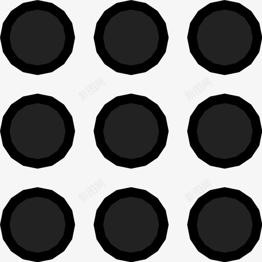 拨号盘按钮输入图标svg_新图网 https://ixintu.com 号码 拨号盘 按 按钮 数字 输入 键盘