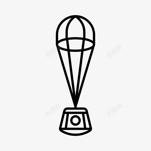太空舱降落伞旅行太空图标svg_新图网 https://ixintu.com 太空 太空舱降落伞 宇宙 宇航员 探索 旅行 返回 降落 飞船