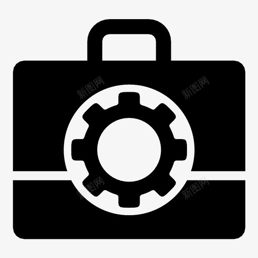 工具箱设置维修图标svg_新图网 https://ixintu.com 作业 关闭 工作 工具箱 打开 搬运 管道工 维修 设置 配置