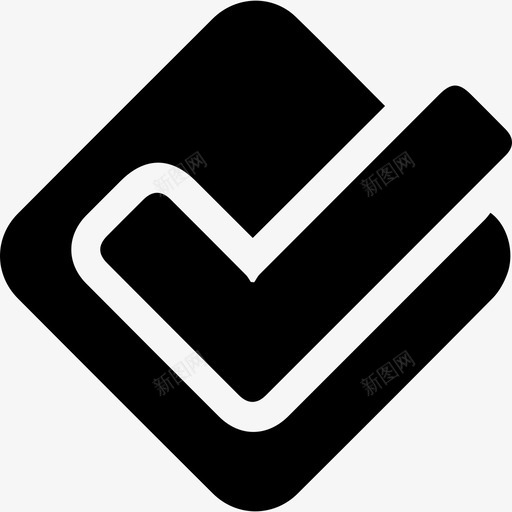 Foursquare徽标社交必备图标svg_新图网 https://ixintu.com Foursquare徽标 必备 社交