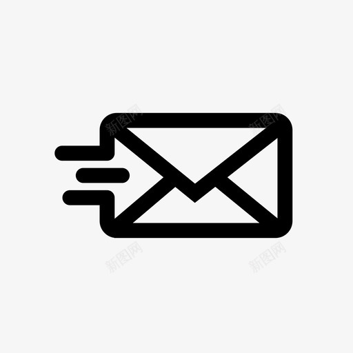 发送电子邮件计划提醒图标svg_新图网 https://ixintu.com 写入 发送电子邮件 提醒 警报 计划 连接 通知