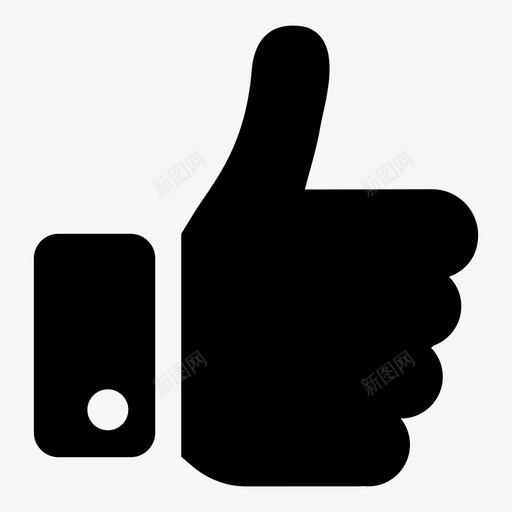 竖起大拇指好的像图标svg_新图网 https://ixintu.com 像 好 好的 手 手势 批准 是的 竖起大拇指 识别