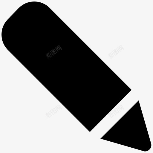 眉笔衣服大胆的固体图标svg_新图网 https://ixintu.com 眉笔 衣服大胆的固体图标