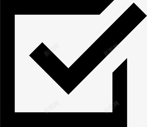 复选框计算机完成图标svg_新图网 https://ixintu.com 制表符 右 复选标记 复选框 完成 投票 确定 移动 系统 计算机