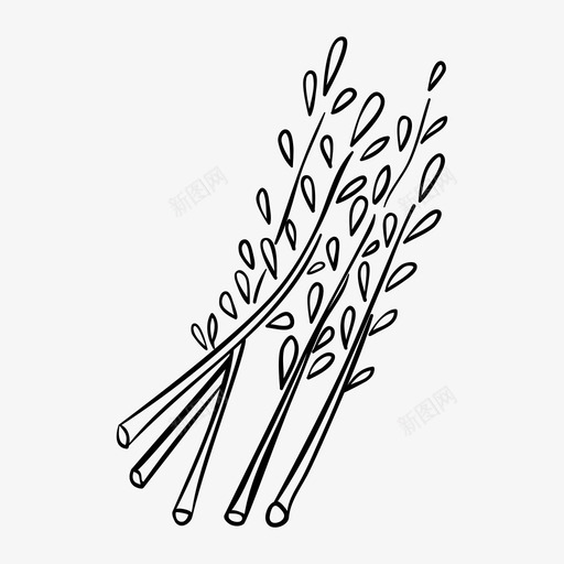 薰衣草浅紫色香味图标svg_新图网 https://ixintu.com 叶子 植物 植物花 浅紫色 深粉色 生态 薰衣草 颜色 香味 香水