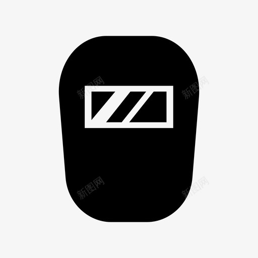 焊接面罩工作专业图标svg_新图网 https://ixintu.com 专业 个人 个人防护用品 健康安全和环境图标 安全 工作 灯光 焊接面罩 眼睛危害 设备 闪光灯 防护