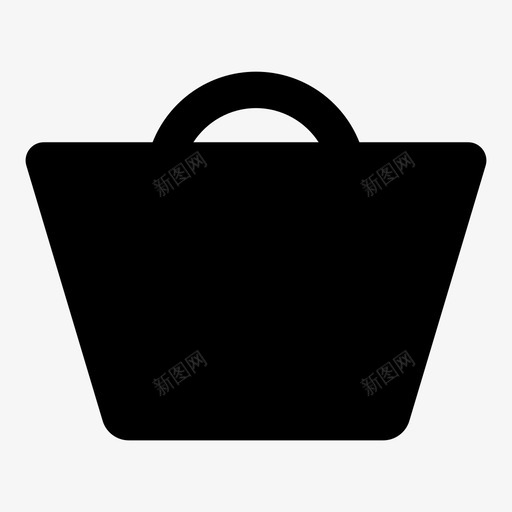 篮子盒子桶图标svg_新图网 https://ixintu.com 商店 桶 盒子 篮子 购买 购物袋 购物车 运输车