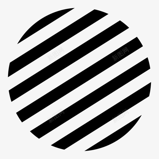 阴影图案绘图图标svg_新图网 https://ixintu.com 区域 图案 圆形 圆盘 对角线 条纹 深色 绘图 艺术 阴影