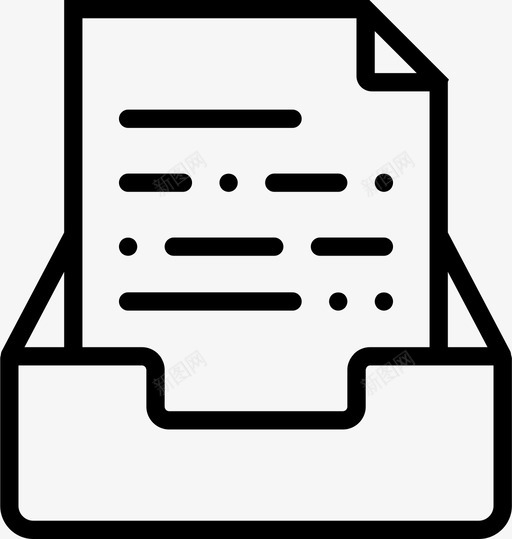 收件箱文件待办事项备忘录图标svg_新图网 https://ixintu.com smashicons对话大纲 备忘录 对话 工作堆 待办事项 投递 收件箱文件 文件 档案 邮件