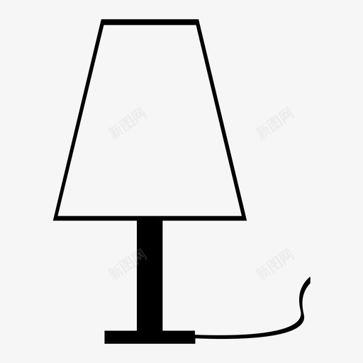 采购产品灯夜灯灯具图标svg_新图网 https://ixintu.com 发光 夜灯 室内设计 家用 灯具 照明 电力 电器 装饰 采购产品灯
