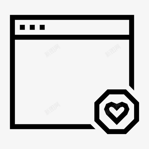 最喜欢的网站网址喜欢图标svg_新图网 https://ixintu.com http 书签 喜欢 好 应用程序 心 最喜欢的网站 界面 窗口 网址 角度界面