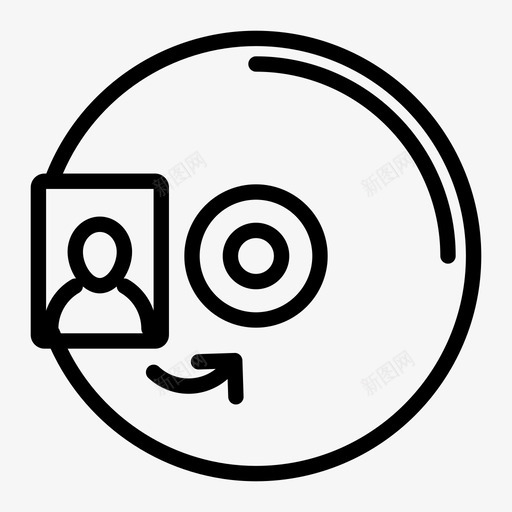 照片光盘photostudio摄影图标svg_新图网 https://ixintu.com cd photostudio 人 图像 摄影 摄影师 播放 照片光盘 磁盘