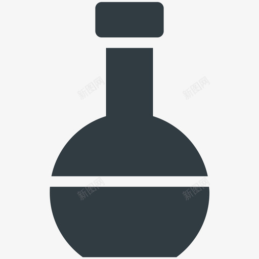 烧瓶医学健康冷标图标svg_新图网 https://ixintu.com 医学健康冷矢量图标 烧瓶