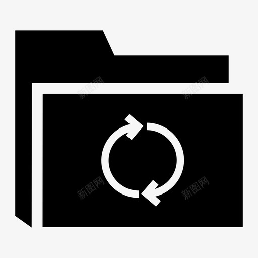 同步文件夹更新同步图标svg_新图网 https://ixintu.com internet 云 可用 同步 同步文件夹 数据 文档文件夹 更新 更新文件夹