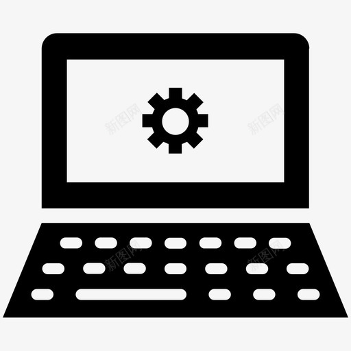电脑设置网站开发同步图标svg_新图网 https://ixintu.com 个性化 同步 工程酷矢量图标 更改 电脑设置 笔记本电脑屏幕 维修概念 编程 网站开发 调整 配置 齿轮标志