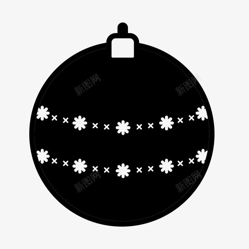 装饰品一片圣诞图标svg_新图网 https://ixintu.com 一片圣诞 装饰品