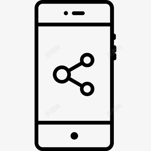 共享网络工作移动工作图标svg_新图网 https://ixintu.com 共享 消息 移动和服务第一卷 移动工作 网络工作 计算机工作 转发 软件 链接