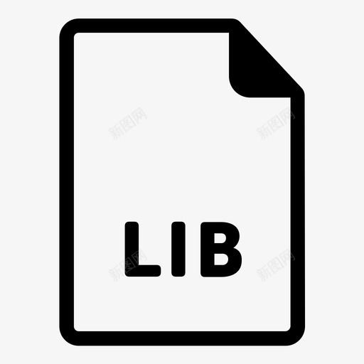 lib文件记录网络工作图标svg_新图网 https://ixintu.com 200文件扩展名 lib文件 扩展名 数据 文档 格式 网络工作 计算机工作 记录 软件