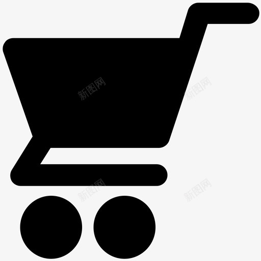 购物车购物大胆的固体图标svg_新图网 https://ixintu.com 购物大胆的固体图标 购物车