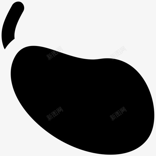 茄子食物大胆的固体图标svg_新图网 https://ixintu.com 茄子 食物大胆的固体图标