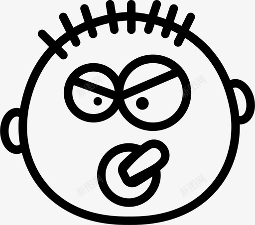 卑鄙的孩子残忍的孩子婴儿图标svg_新图网 https://ixintu.com 卑鄙的孩子 婴儿 小孩 挑剔 残忍的孩子 漂亮的图标表情符号轮廓 男孩 脸 表情符号 被宠坏的孩子