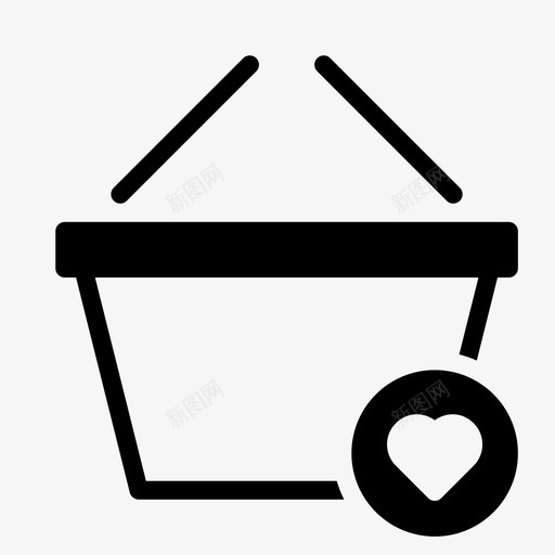 购物篮smoothfill购物图标svg_新图网 https://ixintu.com smoothfill购物 购物篮