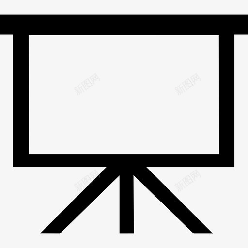 屏风帆布工具和用具现代屏风图标svg_新图网 https://ixintu.com 屏风帆布 工具和用具 现代屏风