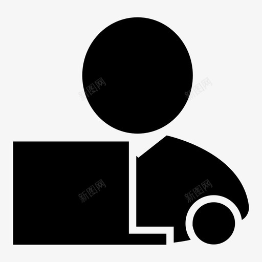 程序员软件制造商图标svg_新图网 https://ixintu.com cso 创建 制造商 开发者 用户 程序员 笔记本电脑 编码 职业 计算机 软件