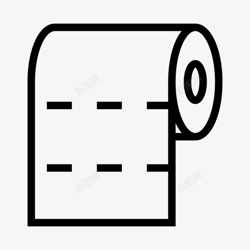 采购产品卫生纸卫生纸野营图标svg_新图网 https://ixintu.com tp wc 卫生纸 卷 户外 穿孔 纸板 采购产品卫生纸 野外野营 野营