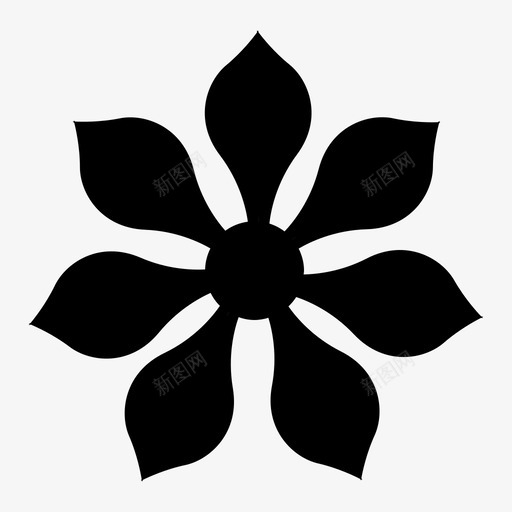 花彩色雏菊图标svg_新图网 https://ixintu.com 彩色 植物 生态 自然 花 花瓣 雌蕊 雏菊