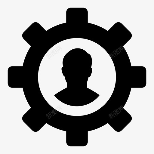 个人资料设置用户社交媒体图标svg_新图网 https://ixintu.com 个人资料设置 用户 用户界面简单图标 社交媒体 菜单 装备 视图 选择 选项 配置