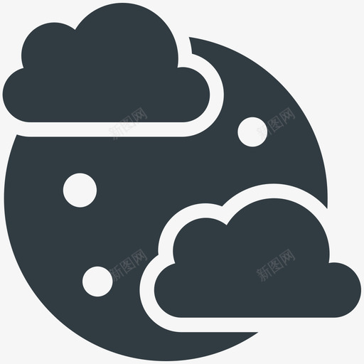 天气主题天气凉爽标图标svg_新图网 https://ixintu.com 天气主题 天气凉爽矢量图标