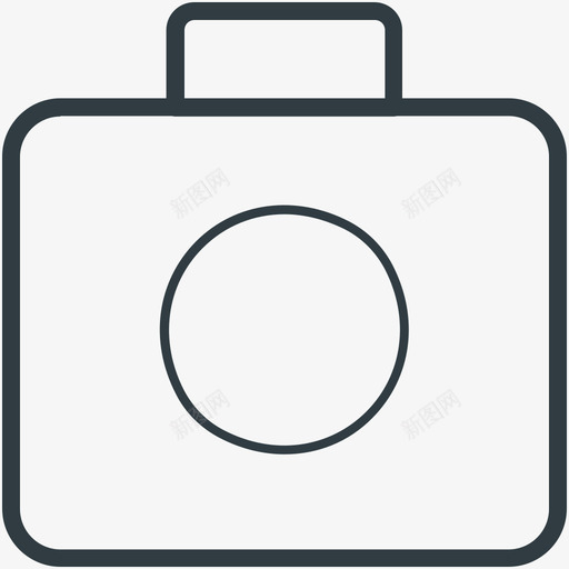 货币袋商业线图标svg_新图网 https://ixintu.com 商业矢量线图标 货币袋