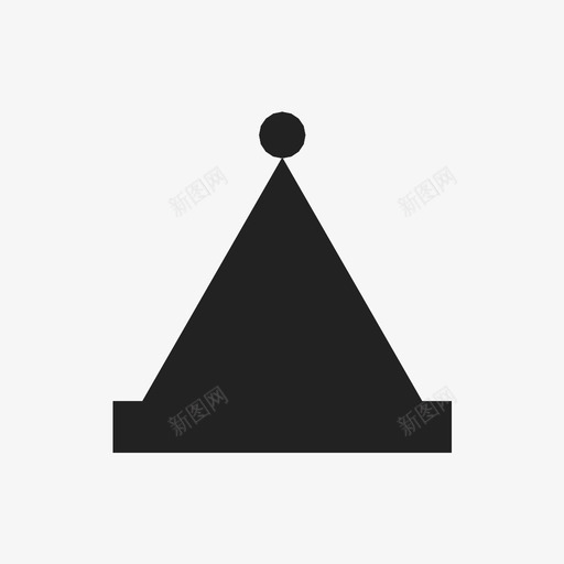 圣诞帽科技透镜图标svg_新图网 https://ixintu.com 免提 圣诞帽 圣诞节 帽子 庆祝 房子 电子商务 科技 透镜