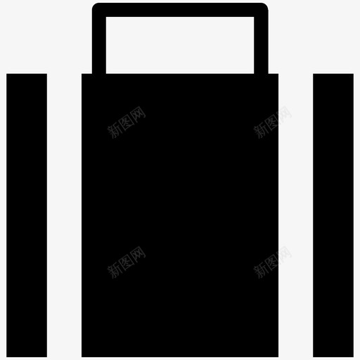 公文包商务携带图标svg_新图网 https://ixintu.com 书包 公文包 办公室 商务 工作 手提箱 携带 教育酷矢量图标
