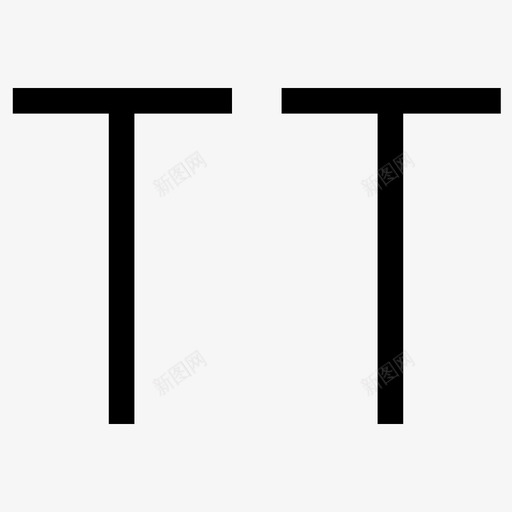 文本工具字体字母t图标svg_新图网 https://ixintu.com ui图标 单词 字体 字母 字母t 打印 文本工具 文本格式 类型