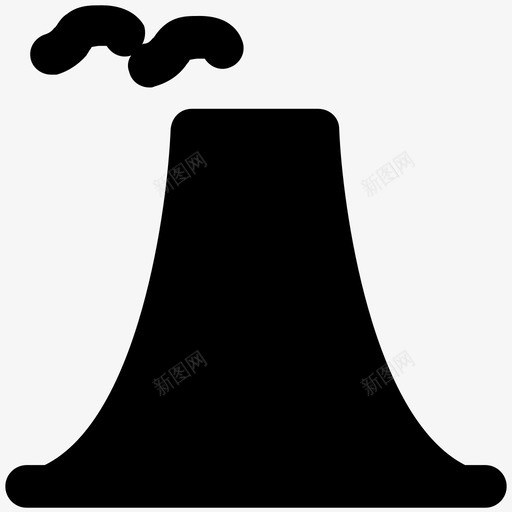 砖塔工业大胆的固体图标svg_新图网 https://ixintu.com 工业大胆的固体图标 砖塔