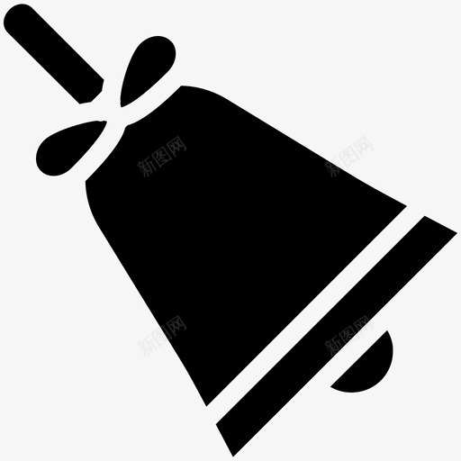 圣诞铃庇护所戒指图标svg_新图网 https://ixintu.com 乐队 圣诞酷矢量图标 圣诞铃 庇护所 戒指 房子 技术 教堂铃 整体 警报