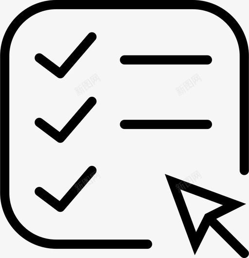 单击待办事项列表搜索提醒图标svg_新图网 https://ixintu.com smashicons交互概述 交互 单击待办事项列表 待办事项 打开文件 提醒 搜索 注释 组织 访问