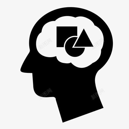 形状大脑计数图标svg_新图网 https://ixintu.com 三 人 人的思想 几何学 固体 大脑 形状 思想 梦 计数