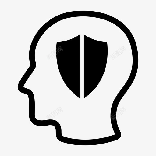 版权安全保护图标svg_新图网 https://ixintu.com 专利 保护 原件 头像 安全 法律 版权 理念 盾牌
